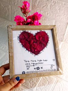 Handcrafted 'Tera Mera Pyar' Artwork
