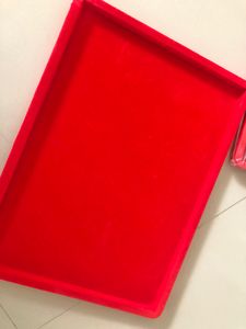 PRICE DROP Velvet Jewellery Tray