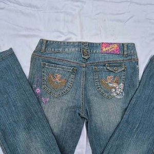 Low Waist Y2K Denim Retro