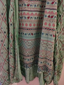 Elegant Green Kurta Set