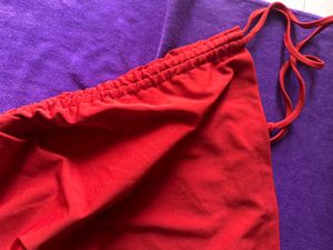 Elegant Red Midi Dress