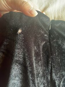 Black Velvet Party Dress, Size M