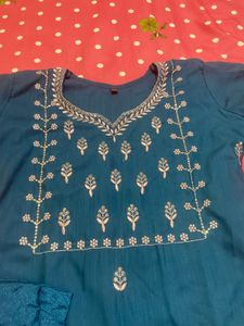 Elegant Blue Kurta Set
