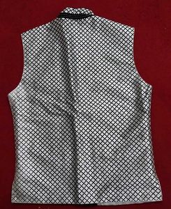 Stylish Black &amp; White Modi Jacket