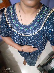 Vintage Style Diamond Print Top
