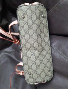 Grey and Pink Bag pack