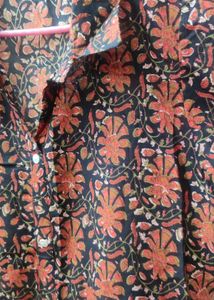 Floral Print Kurta Set
