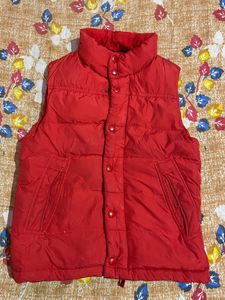 Half Sleeves Red Jacket