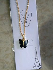 Butterfly Pendant Necklace