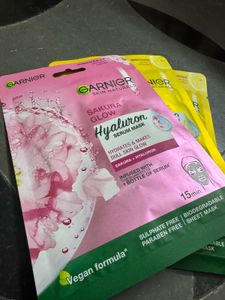 Garnier Face Masks (exclusive Offer)