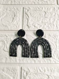 Black Rainbow Earrings ✨