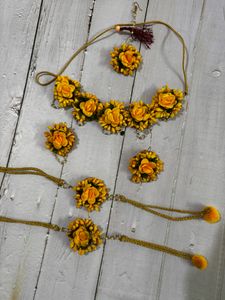 Haldi Jewellery set