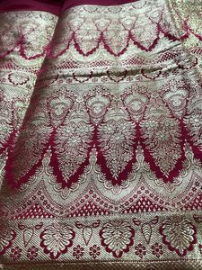Elegant Banarasi Silk Saree with blouse piece
