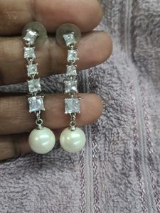 Elegant Pearl Drop Earrings