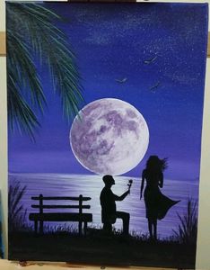Propose Painting On Canvas