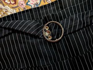 Fancy Black Line Trouser
