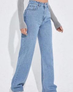 Light Wash Wide Leg Jeans