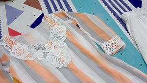 Striped Kurta Set