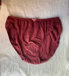 Maroon Cotton Underwear