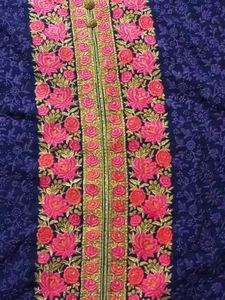 Elegant Blue Embroidered Kurta used