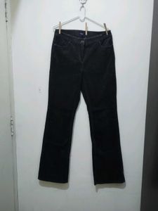 Reitmans Olive Dark Green Corduroy Pant Trousers