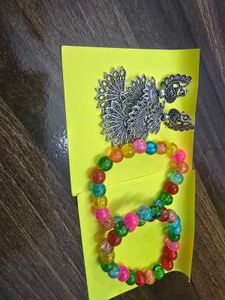 Jewellery Set(bestfriend&#39;s Bracelet And A Earing)