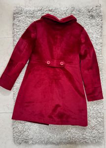 Premium Red Velvet Coat