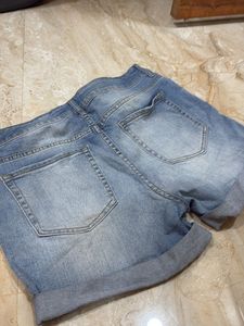 Blue Denim Short👖