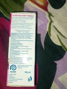 Veet Pure Hair Removal Cream with Cucumber Extract