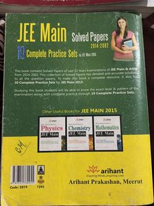 JEE Main Solved Papers By Vikas Jain