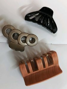 Combo Of 3 Hair Clutures