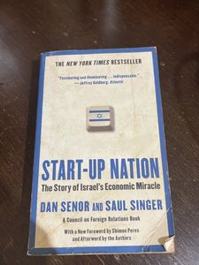 Start-Up Nation By Dan Senor And Saul Singer