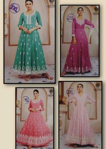 Elegant Women's Ethnic Gown