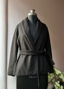 Belted coat