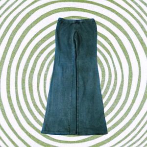 Greenish Fade Y2k Flared Jeans
