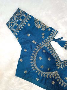 Sabyasachi Blue Blouse