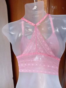 Pink bralette