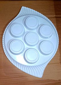 Tea Cup Tray White Color Or Pink Design