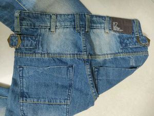 Distressed Denim Jeans(New not used)