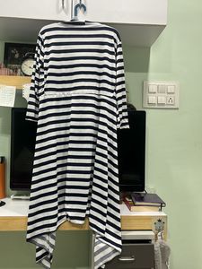 Stylish Stripe Long 3/4th Sleeves Casual wear Shru