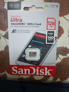 SanDisk Memory Card Ultra 128Gb New💯Sealed Pack