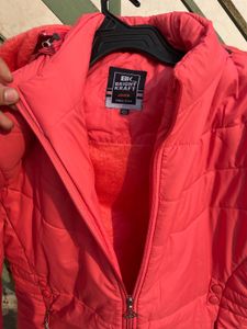Womens 44 inch Full sleeve solid jacket