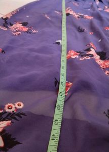 Floral Korean Midi Dress💜✨🌸