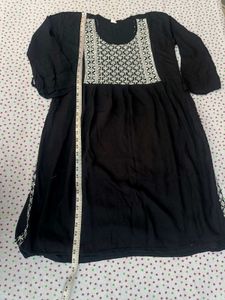 Elegant Black Kurta Set