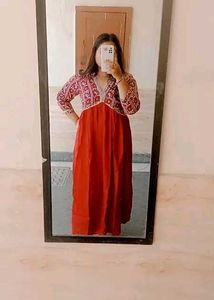 Elegant Maroon Kurta