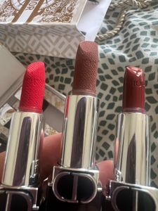 Dior Holiday Rouge Collection - Set Of 3 Lipsticks