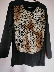 Animal Print Top