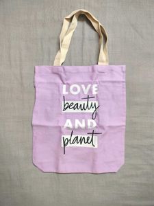 Beautiful Lavender Colour Tote Bag