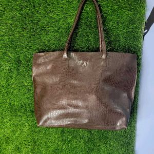 Brown Tote Bag