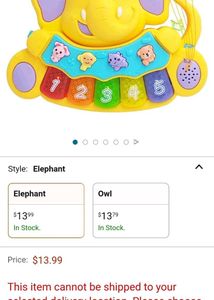Baby Elephant Piano